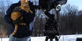 Astral Harp Productions - Kevin with Cat - Harp Excellence